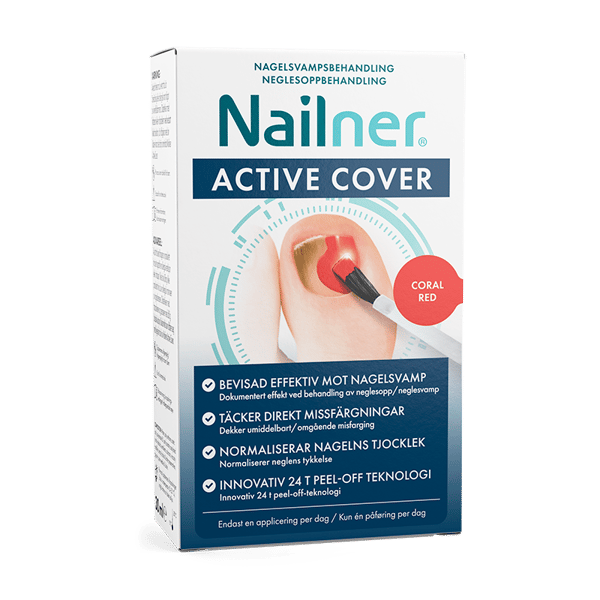 Nailner Active Cover Coral Red