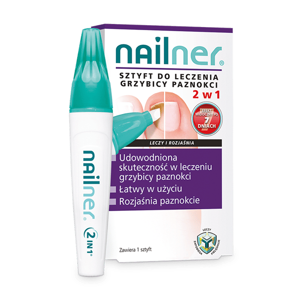 Nailner 2 w 1 sztyft
